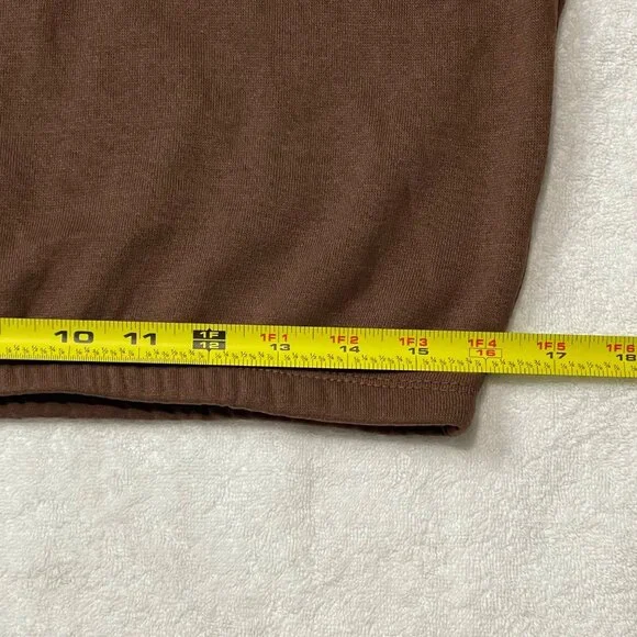 Hippie Rose Graphic Cropped Hoodie - Womens Brown Cozy Pullover Sweatshirt - Picture 13 of 15